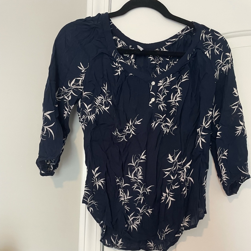 Hawaiian theme blouse